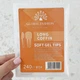Гелевые типсы для наращивания ногтей Global Professional Long Coffin 240 шт (Зауженный квадрат) - изображение 1