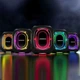 Портативная Bluetooth колонка для вечеринок с двумя микрофонами RGB-подсветкой 300 Вт и долговечным аккумулятором 30000мАч - изображение 9