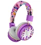 Наушнки Headset детские беспроводные Кпоп Охотиницы на демонов KPop Demon Hunters с з Bluetooth и микрофоном для девочки, регулируемій размер, фиолетовые (SVS) - изображение 2
