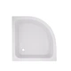 Lidz Latwa SC90x90.SAT.MID.GR Душевая кабина полукруглая, стекло тон. 4 мм + Lidz Душевой поддон KAPIELKA, 2 в 1 - изображение 9