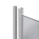 Lidz Набор: Душевая кабина Latwa SC90x90.SAT.LOW.DGR, полукруглая, стекло тонированное 4 мм + Душевой поддон Kapielka ST90x90x14 - изображение 4