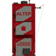 Altep Classic 12 кВт котел длительного горения на твердом топливе с механическим регулятором тяги - изображение 1