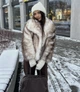 Шубка в эксклюзивном цвете - Classyme - M - Айвори - (27sh) - изображение 2