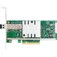 Мережева карта Kunyu KY-82599-SR1, PCIe X8, 10 Гбіт/с, один оптичний порт, чіп Intel 82599, X520-SR1, з багатомодовим модулем - зображення 2