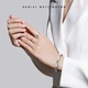 Кольцо DanielWellington DW051 серебряное с белой керамикой, размер 58, парное - изображение 4