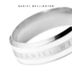 Кольцо DanielWellington DW051 серебряное с белой керамикой, размер 58, парное - изображение 9