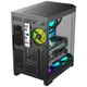 Корпус для игрового компьютера AOC ACG802B Black ATX, панорамный обзор 270°, поддержка быстросъемных/9-слотовых двух видеокарт, совместимость с системами водяного охлаждения 360 мм, 10 мест для вентиляторов. - изображение 6