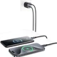 Ładowarka sieciowa Usams JC Series CC264 30W GaN Mini Fast Charger USB-C + wbudowany kabel USB-C 1.2 m Black (CC264TC01) - obraz 7