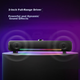 Комп'ютерні колонки F&D E300BT з Bluetooth та RGB-підсвіткою, стерео, для ПК та ноутбука - зображення 6