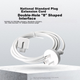 Удлинительный кабель для зарядки ноутбука Apple Youpin, адаптер питания для Macbook Air/Pro, переходник на национальный стандарт, оригинальный универсальный адаптер, аксессуар для iPad, китайская версия. - изображение 5