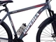 Велосипед CrossBike Imperia 29" 21" Сірий-Червоний - изображение 4