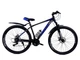 Велосипед CrossBike Roblox 27.5" 17" Чорний-Синій - изображение 1