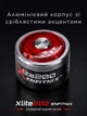 Ліхтар задній велосипедний ENFITNIX Xlite200 стоп сигнал блимавка габарит для велосипеда USB Type C IPX6, сірий металік - зображення 2