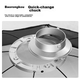 AMBITFUL FW30*120 см квадратний софтбокс, порт Yongka, квадратне м'яке світло, софтбокс для фотостудії, складний квадратний м'який світловий короб - изображение 11
