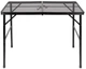 Стіл туристичний Vilde 489393 розкладний 2в1 90 x 60 x 42/66 см Чорний (5900670121577) - зображення 1