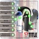 Боксерские перчатки TITLE натуральная кожа 14 oz черные белые - изображение 3