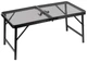 Стіл туристичний Vilde 489391 розкладний 2в1 80 x 40 x 37/66 см Чорний (5900670121553) - зображення 1