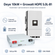 Комплект автономного энергоснабжения Deye SUN-10K-SG05LP3-EU 10 кВт 3-фазный + Growatt HOPE 5.0L-B1 LiFePO4 5.12 кВт·ч - изображение 1