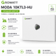 Гібридний інвертор Growatt MODA 10KTL3-HU 10000 Вт HV 2 MPPT 3-фазний IP66 All-in-One White - зображення 1