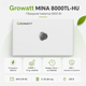 Гібридний інвертор Growatt MINA 8000TL-HU 8000 Вт HV 3 MPPT IP66 All-in-One White - зображення 1