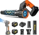 Аккумуляторная воздуходувка Gisam Brushless с 2 батареями 6.0Ah, GardenPro - изображение 1