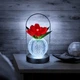 Настольная лампа Lesko Tulips Crystal ZBTSYJX0417 Red светильник ночник в виде букета тюльпанов в колбе 5шт - изображение 3