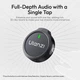 Бездротова мікрофонна система Ulanzi A21 Wireless Microphone, dual-mic, (Type C) Black - изображение 8