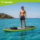 SUP доска 350 см Trizand 27785 с аксессуарами надувной сапборд нагрузка до 180 кг - изображение 7