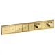 Hansgrohe RainSelect Термостат на 4 клавиши, Polished Gold Optic (15382990) - изображение 1
