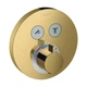 Hansgrohe ShowerSelect Термостат прихований, Polished Gold Optic (15743990) - зображення 2