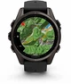 Смарт-годинник Garmin Fenix 8 43mm AMOLED Sapphire Carbon Gray DLC Tit. w. Black/Pebble Gray S. Band (010-02903-20) - зображення 4