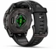 Смарт-годинник Garmin Fenix 8 43mm AMOLED Sapphire Carbon Gray DLC Tit. w. Black/Pebble Gray S. Band (010-02903-20) - зображення 5