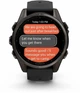 Смарт-годинник Garmin Fenix 8 43mm AMOLED Sapphire Carbon Gray DLC Tit. w. Black/Pebble Gray S. Band (010-02903-20) - зображення 8