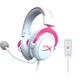 Наушники HyperX Cloud II Gaming Headset (KHX-HSCP-PK) White-Pink - изображение 1