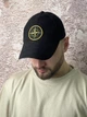 Кепка мужская Stone Island черная, летняя мужская кепка - изображение 4