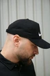 Кепка мужская черная Nike, капка найк черная с белой эмблемой - изображение 3
