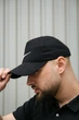 Кепка мужская черная Nike, капка найк черная с белой эмблемой - изображение 4