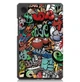 Чехол Primolux Slim для планшета Samsung Galaxy Tab A11 (SM-X130 / SM-X135) - Graffity - изображение 1