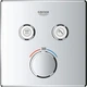 Grohe Grohtherm SmartControl Термостат на 2 потребителя, хром (29124000) - изображение 1
