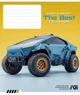 Набір зошитів Школярик 3762 The Best 12 аркушів у косу лінію 30 шт (012-3762C) - зображення 6