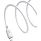 Кабель Baseus Silky Series USB-C to Lightning 20W 2m White (P10377700213-01) [169518] - изображение 3