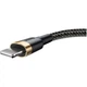Кабель Baseus Cafule USB-A to Lightning 2m Black/Gold (CALKLF-CV1) [169521] - изображение 6