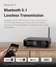 Підсилювач звуку AIYIMA A80 класу D 300Вт×2 з динамічним VU-метром, Bluetooth 5.1 та блоком живлення 48V/5A - изображение 9
