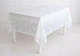 Скатертина BonaDi Petite Bloom мереживна 140 х 260 см молочний білий (445-250) - зображення 2