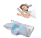 Ортопедическая подушка Ergo Sleep с эффектом памяти анатомической формы для сна с охлаждающей наволочкой Ice Silk поддержкой шеи головы и плеч - изображение 9
