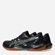 Чоловічі кросівки для волейболу ASICS Gel-Rocket 12 1071A116-001 44.5 (10.5USA/9.5UK) 28.5 см Чорні/Сірі (4570158897341) - зображення 5