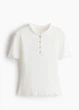 Поло H&M 15141 Білий M (1336) - зображення 2