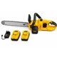 Аккумуляторная цепная пила Electric Saw 16” с двумя аккумуляторами, беспроводная электропила для сада и заготовки дров - изображение 1