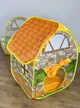 Палатка детская палатка дом детский игровой с туннелем домик для детей с бассейном палатка игровая подарок для девочки мальчика сухой бассейн с шарами палатка большая складная для дома и улицы детские палатки домики DobraMAMA Бежевый 66925 - изображение 16