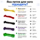 Резиновые петли набор 2-54кг (5 шт) MuvNext резинки для подтягиваний и фитнеса - изображение 9